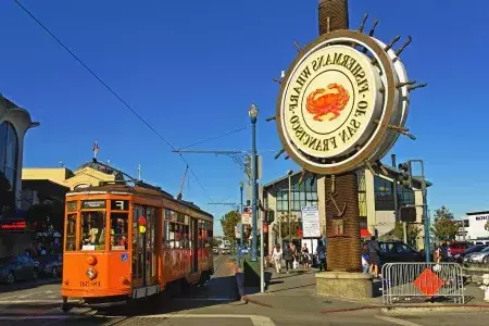 Linha F em Fisherman's Wharf